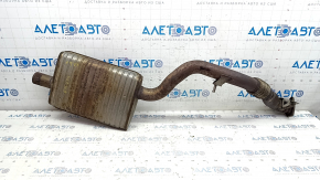 Intake pipe Audi A4 B9 17- 2.0T type 2, mesh torn, rusty