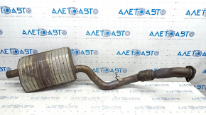 Intake pipe Audi A4 B9 17- 2.0T type 2, mesh torn, rusty