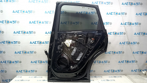 Door assembly rear right Audi Q5 8R 09-17 keyless, black LY9B, bumps, scratches