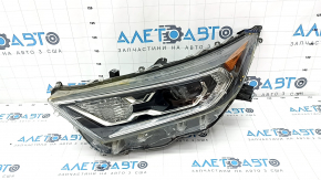 Headlight front left complete Toyota Rav4 19-21 LED, chrome, Japan built, scratches