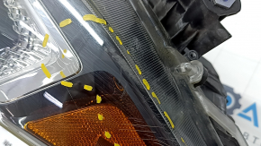 Headlight front right complete Toyota Rav4 19-21 LED, chrome, Japan built, scratches