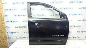 Door assembly front right Jeep Compass 11-16 graphite PAR, scratches
