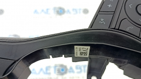 Toyota Rav4 19 steering wheel control buttons - no heated steering wheel, black overlay, scratches