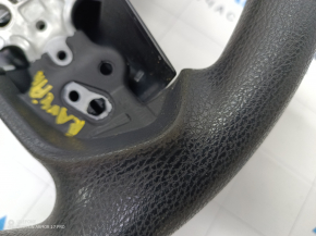 Naked steering wheel Toyota Rav4 19 - black rubber, no heating, worn