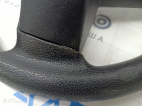 Naked steering wheel Toyota Rav4 19 - black rubber, no heating, worn