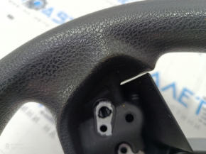 Naked steering wheel Toyota Rav4 19 - black rubber, no heating, worn