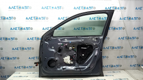 Door assembly front right VW Passat b7 12-15 USA graphite LD7X, scratches