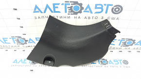 Front pillar trim right lower Toyota Rav4 19 - black, worn, plastic turned white