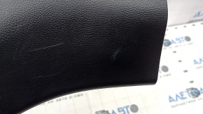 Front pillar trim right lower Toyota Rav4 19 - black, worn, plastic turned white