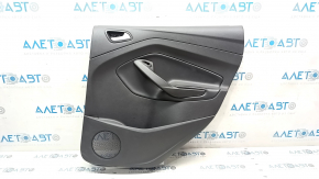 Door trim card rear right Ford Escape MK3 17-19 rest black, armrest leather