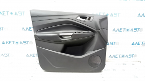 Door trim card front left Ford Escape MK3 17-19 rest, black, chrome handle, dents