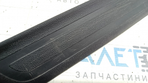 Door sill trim front outer left Hyundai Elantra AD 17-20 black, scratches, broken mount