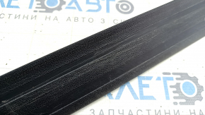 Door sill trim front outer left Hyundai Elantra AD 17-20 black, scratches, broken mount