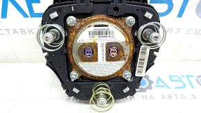 Airbag in steering wheel driver Hyundai Elantra AD 19-20 black, rusty pyropatron
