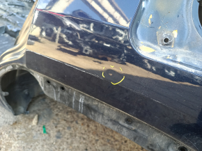 Quarter wing rear left Toyota Rav4 19-20 on the body, black, painted blue, pokes