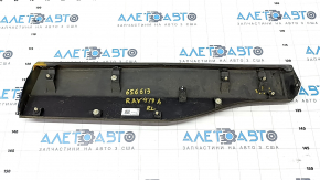 Door trim lower rear left Toyota Rav4 19- structure, scratches, broken fastening