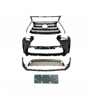 Front bumper assembly Lexus NX200t NX300h 15-17 6 positions
