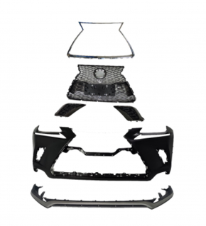 Front bumper assembly Lexus NX300 NX300h 18-19 mesh