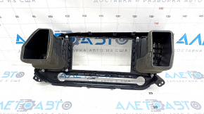 Frame for radio with deflectors Hyundai Elantra AD 19-20 for large display