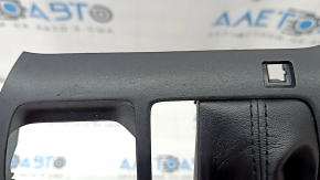 Gear shifter cover Toyota Rav4 19 - worn, crack in mount, scratches, no plug