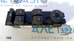 Front left window lift control Ford Focus mk3 11-18 black, 4 buttons, 1 auto