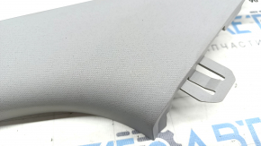 Front pillar trim upper left Hyundai Elantra AD 17-20 gray, scratch