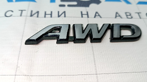 Emblem inscription "AWD" trunk door Toyota Rav4 19- painted