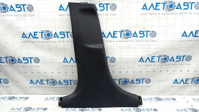 Center pillar trim lower left Hyundai Elantra AD 17-20 black, scratches