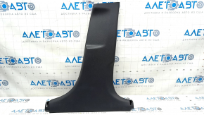 Center pillar trim lower right Hyundai Elantra AD 17-20 black, scratches