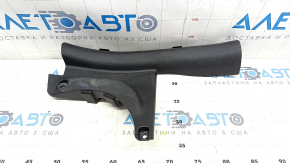 Door sill trim rear inner left Hyundai Elantra AD 17-20 black, scratches