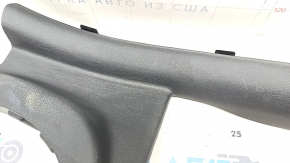 Door sill trim rear inner left Hyundai Elantra AD 17-20 black, scratches
