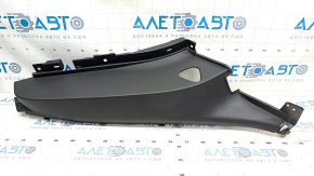 Rear pillar trim lower right Hyundai Elantra AD 17-20 black, worn, broken mount