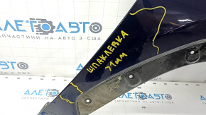Front right wing Toyota Rav4 19- aluminum, blue, made, painted 0.4, dents