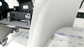 Torpedo front panel with AIRBAG Hyundai Elantra AD 19-20 black with gray inserts, scratches, scuffed, rusty squib