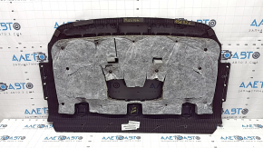 Rear shelf Ford Fusion mk5 17-20 type 2 black, rusty mesh
