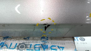 Rear bumper bare Ford Fusion mk5 19-20 for 4 parking sensors without Park Assist, silver, scratches