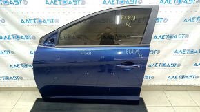 Door assembly front left Hyundai Elantra AD 17-20 blue VU, painted 0.3-0.35