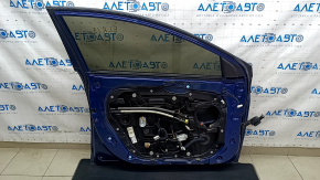 Door assembly front left Hyundai Elantra AD 17-20 blue VU, painted 0.3-0.35