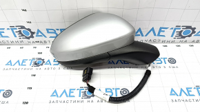 Side mirror right Ford Fusion mk5 13-20 5 pins, BSM, heated, silver