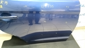 Door assembly rear right Hyundai Elantra AD 17-20 blue VU, painted 0.3