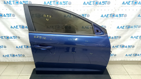Door assembly front right Hyundai Elantra AD 17-20 blue VU, painted 0.25-0.3