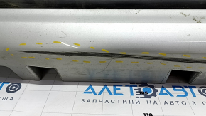 Left threshold Ford Fusion mk5 13-20 silver, with seal, scratches, pressed, dented fastening