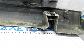 Left threshold Ford Fusion mk5 13-20 silver, with seal, scratches, pressed, dented fastening