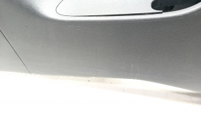 Central console armrest and cup holders Hyundai Elantra AD 19-20 black with gray armrest, for cleaning, scratches