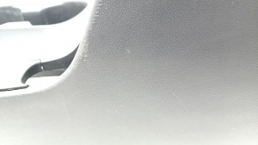 Central console armrest and cup holders Hyundai Elantra AD 19-20 black with gray armrest, for cleaning, scratches