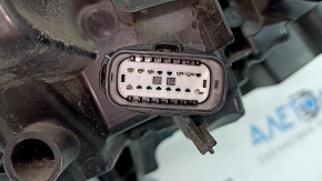 Front left headlight complete Ford Fusion mk5 17-20 halogen, with DRL, broken mount, sand
