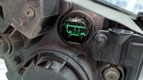 Headlight front left complete Hyundai Elantra AD 19-20 halogen with brackets and cover, sand