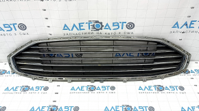 Grille radiator grill assembly with frame Ford Fusion mk5 19-20 chrome, butts