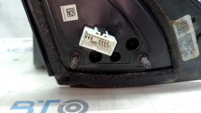 Side mirror left Hyundai Elantra AD 17-20 7 pins, heated, BSM, blue