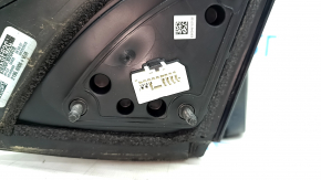 Side mirror right Hyundai Elantra AD 17-20 7 pins, heated, BSM, blue